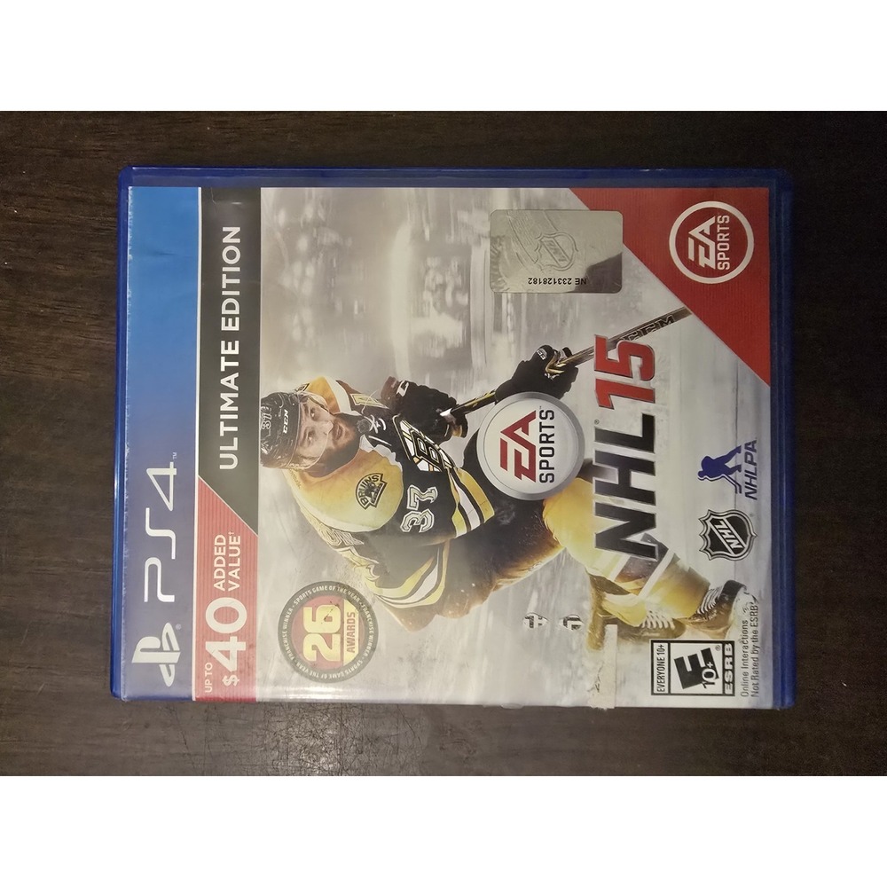 NHL 15 -- Ultimate Edition (Sony PlayStation 4, 2014) working copy‎